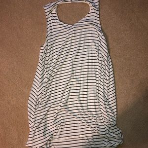 stripped dress